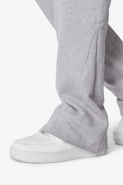 Heavy Every Day Bootcut Sweatpants - Marled Grey