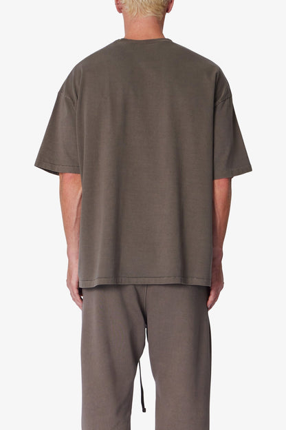Heavy Every Day Boxy Tee - Muddy Grey