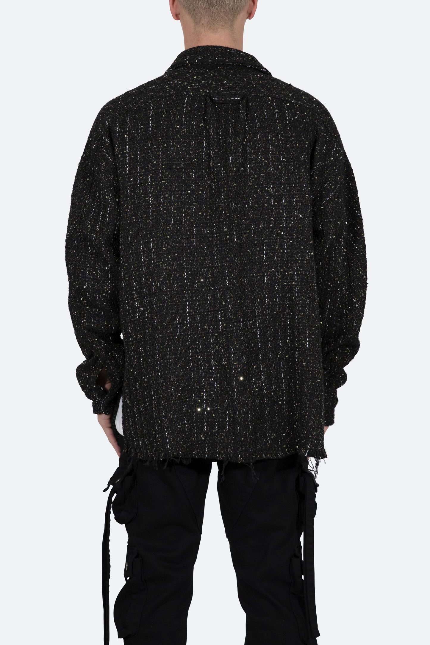 Heavyweight Woven Flannel - Black