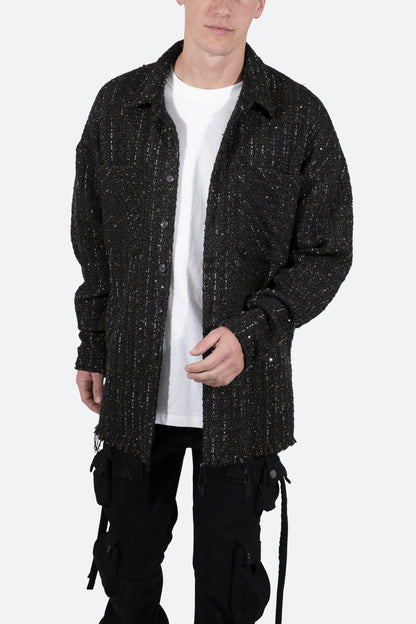 Heavyweight Woven Flannel - Black