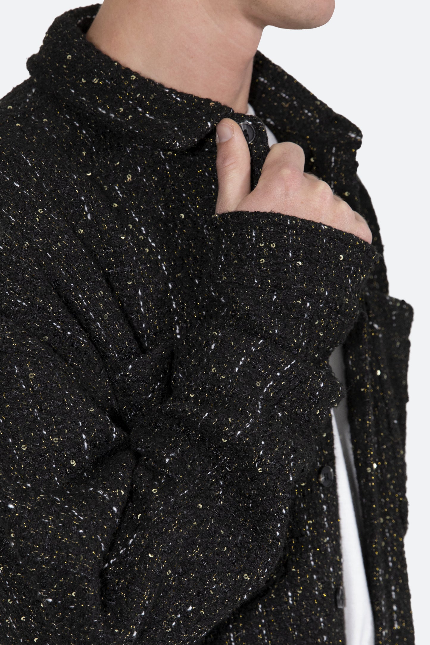Heavyweight Woven Flannel - Black