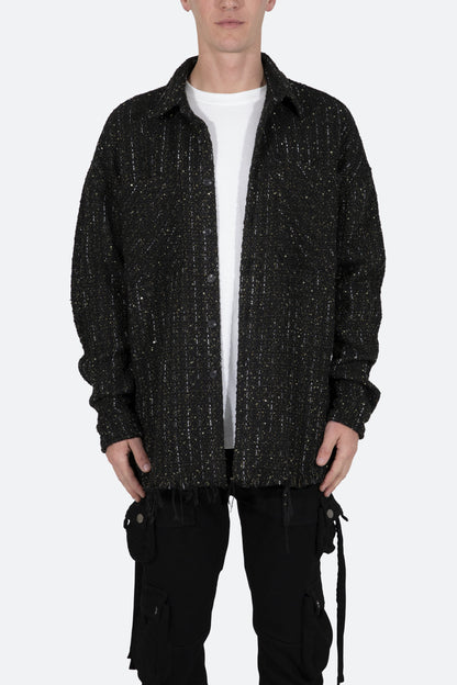 Heavyweight Woven Flannel - Black