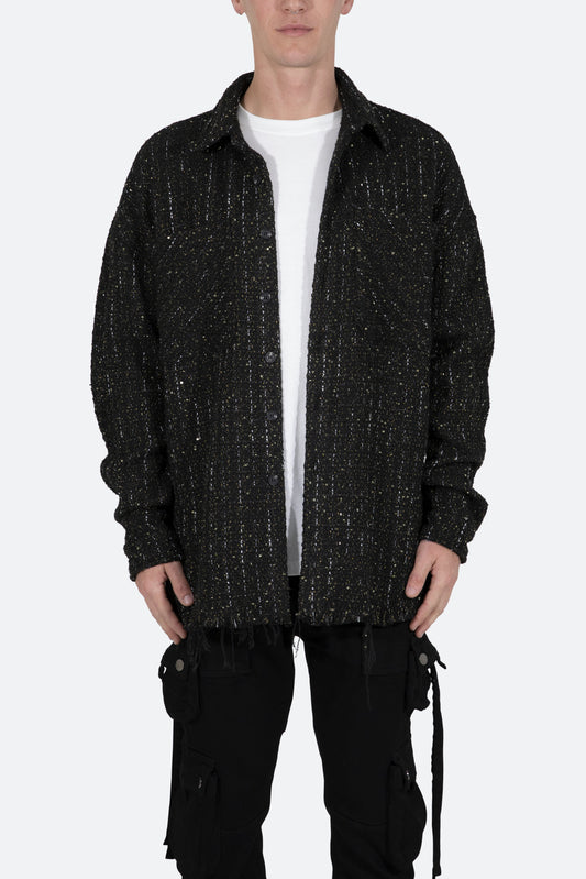 Heavyweight Woven Flannel - Black