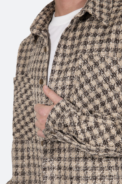 Heavyweight Woven Flannel - Brown