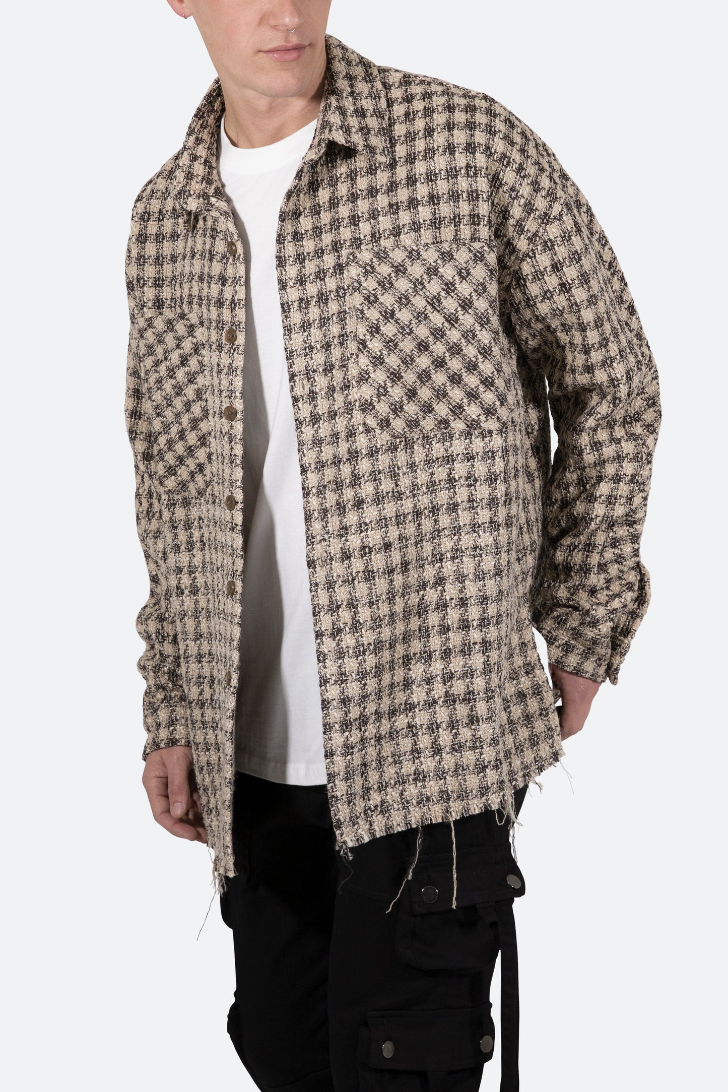 Heavyweight Woven Flannel - Brown