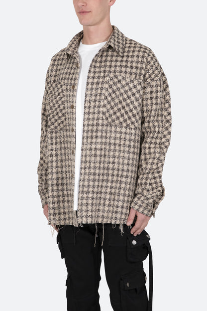 Heavyweight Woven Flannel - Brown