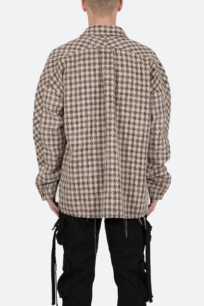 Heavyweight Woven Flannel - Brown