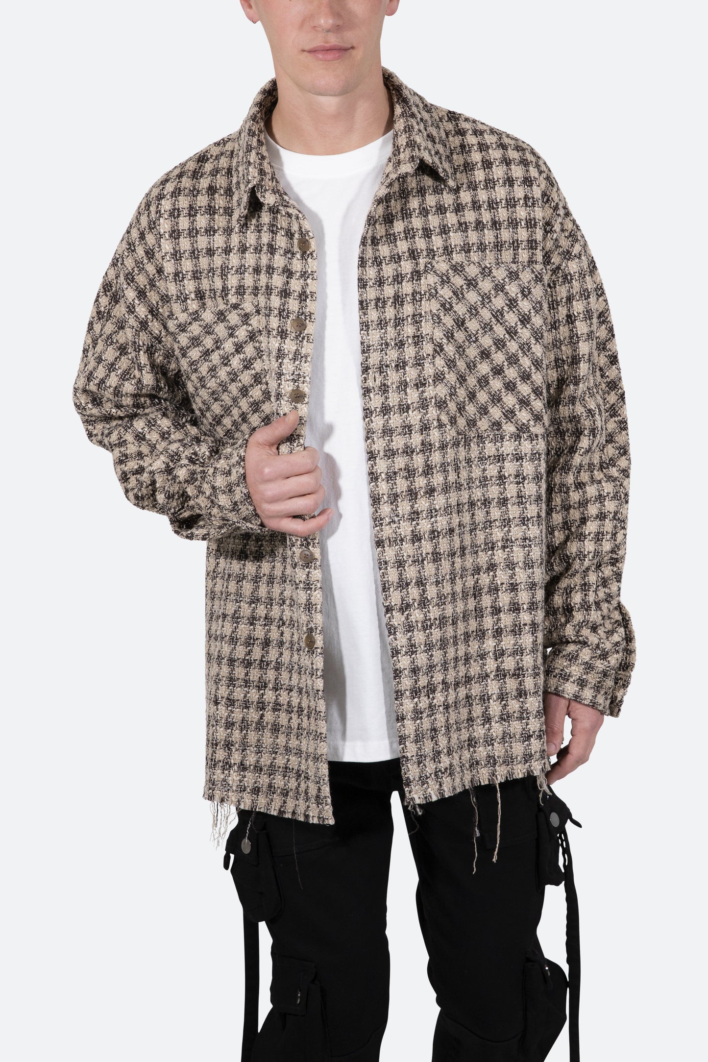 Heavyweight Woven Flannel - Brown