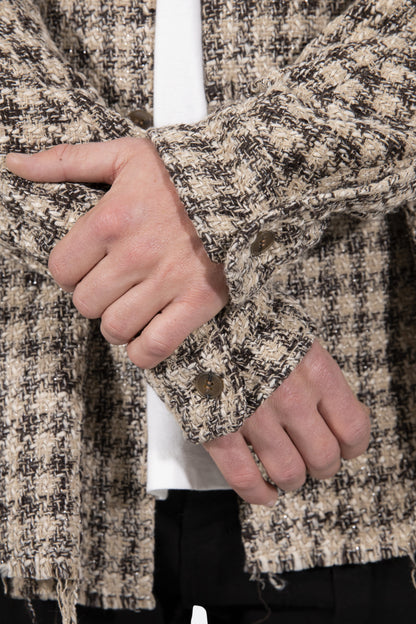 Heavyweight Woven Flannel - Brown