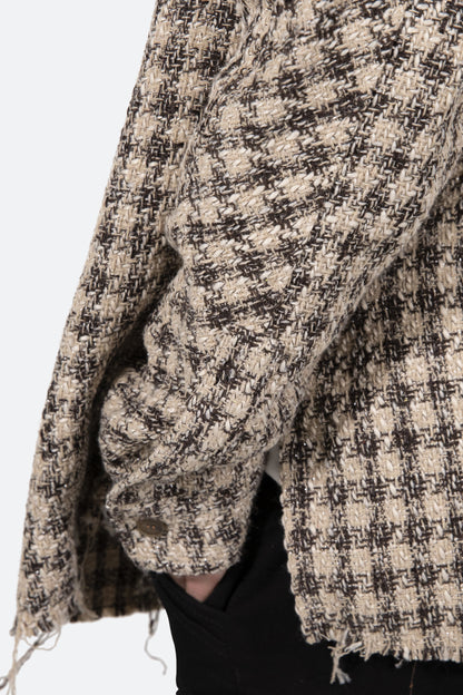 Heavyweight Woven Flannel - Brown