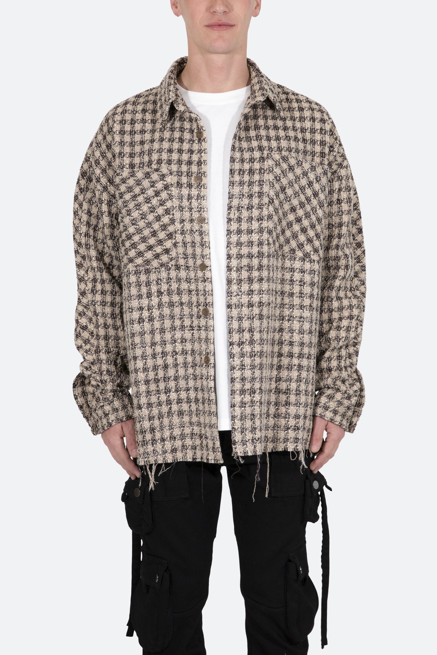 Heavyweight Woven Flannel - Brown