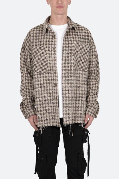 Heavyweight Woven Flannel - Brown