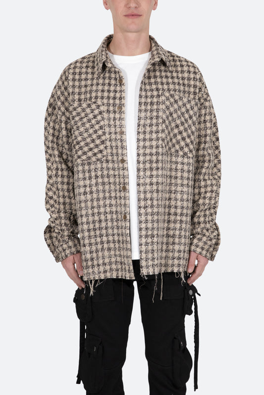 Heavyweight Woven Flannel - Brown