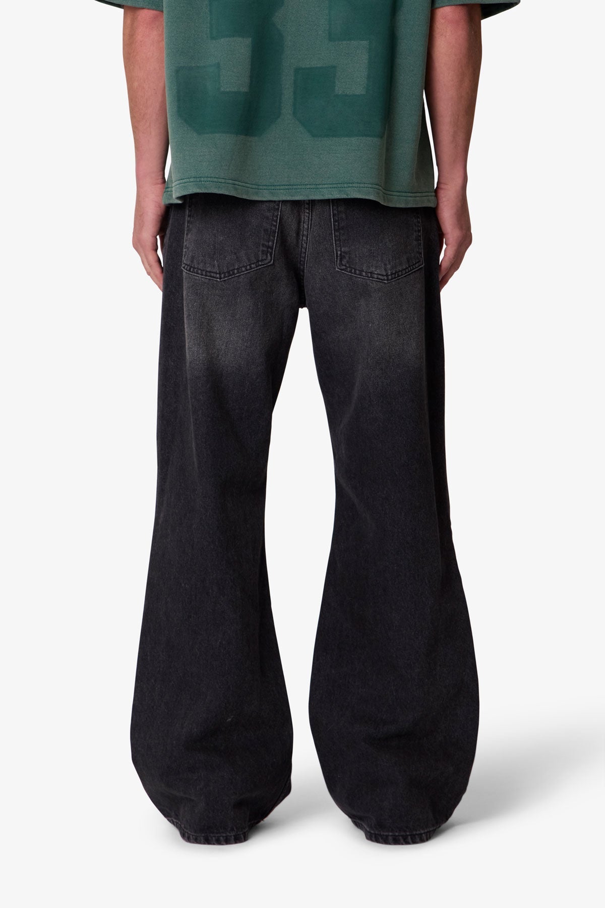 Kick Flare Denim - Western Black
