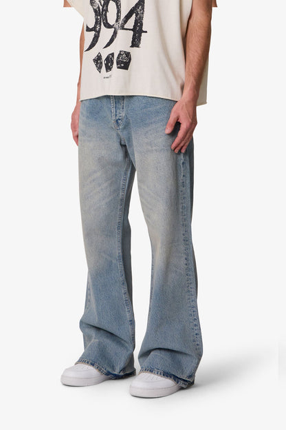 Kick Flare Denim - Western Blue