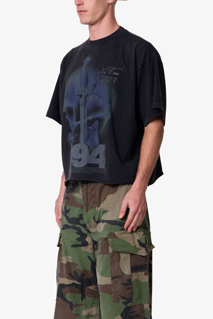 Knife Skull Tee - Black