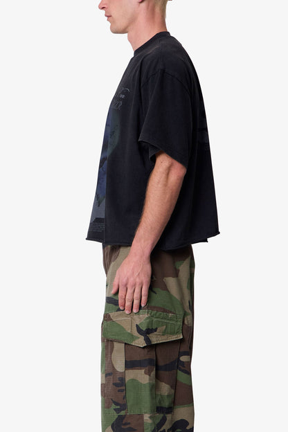 Knife Skull Tee - Black