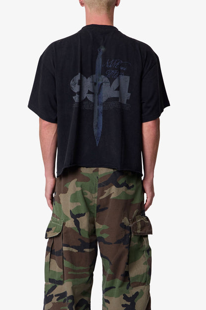 Knife Skull Tee - Black