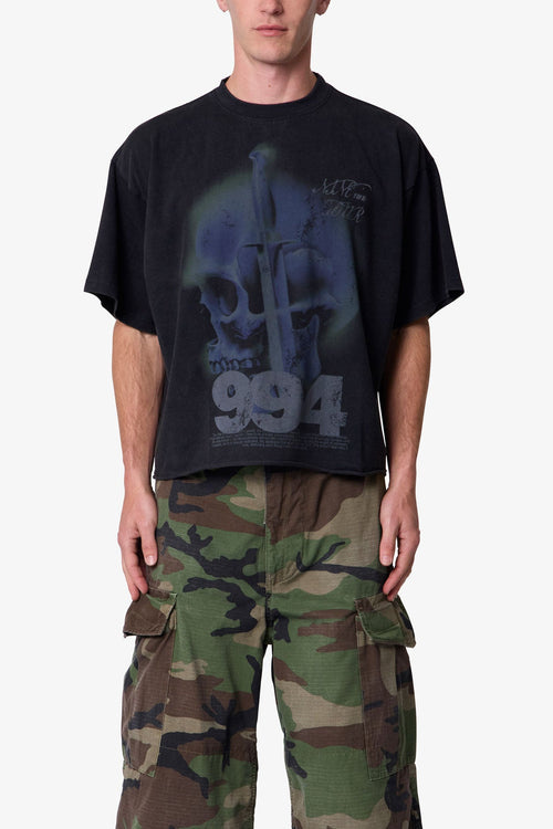 Knife Skull Tee - Black