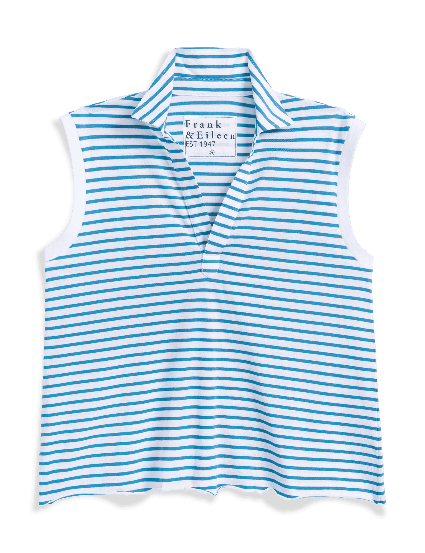 OLIVIA Turquoise Stripe, Vintage Jersey