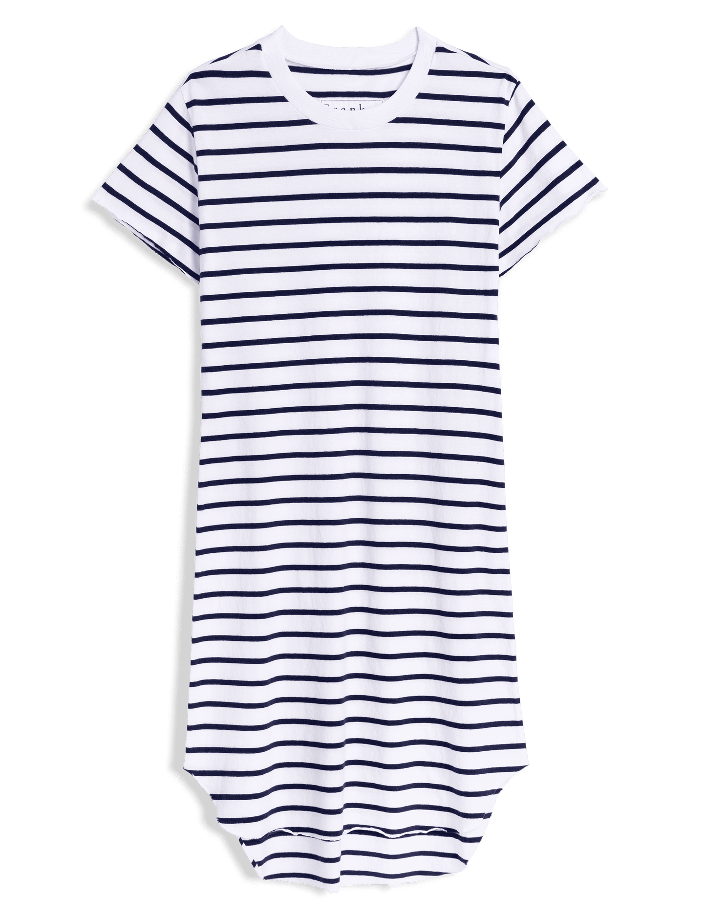 MINI HARPER Wide Navy French Stripe, Vintage Jersey