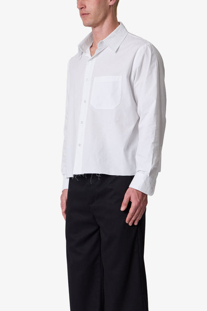 L/S Poplin Shirt - White
