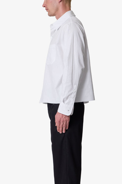 L/S Poplin Shirt - White