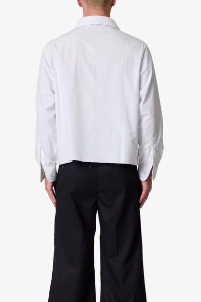 L/S Poplin Shirt - White