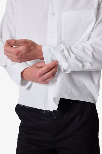 L/S Poplin Shirt - White