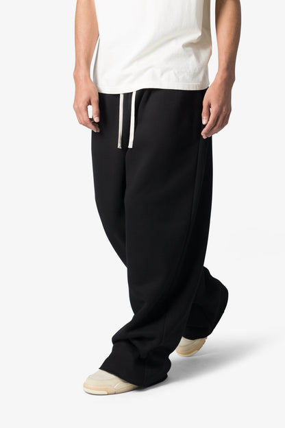 Lightweight Ultra Baggy Sweatpants - Black