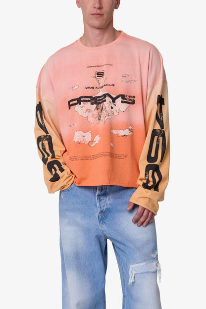Lost L/S Tee - Orange