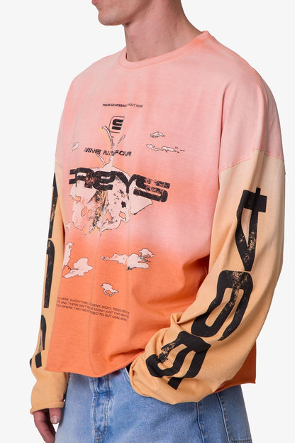 Lost L/S Tee - Orange