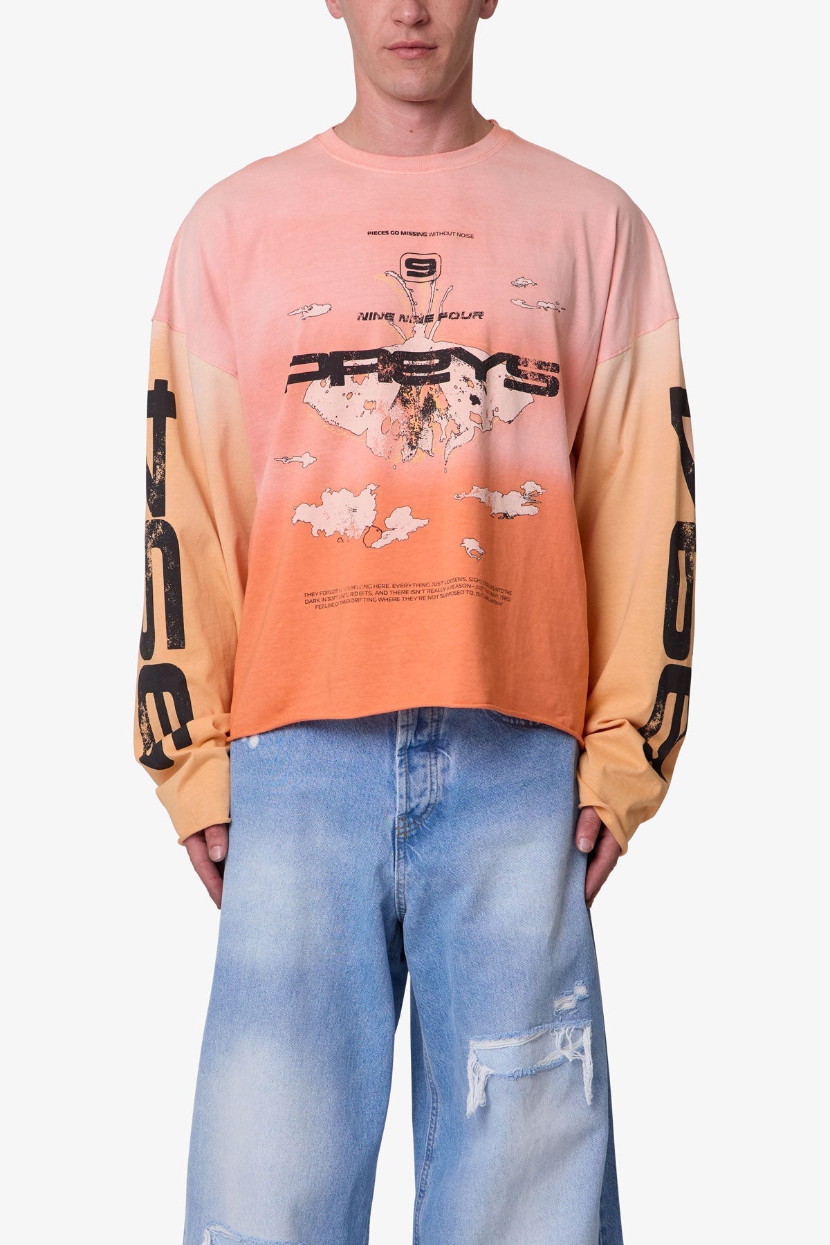 Lost L/S Tee - Orange