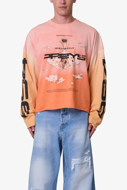 Lost L/S Tee - Orange