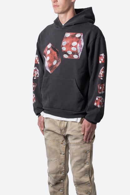 Lucky Seven Hoodie - Black