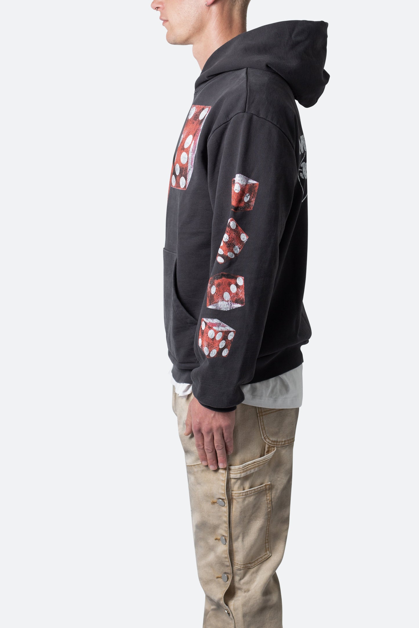 Lucky Seven Hoodie - Black