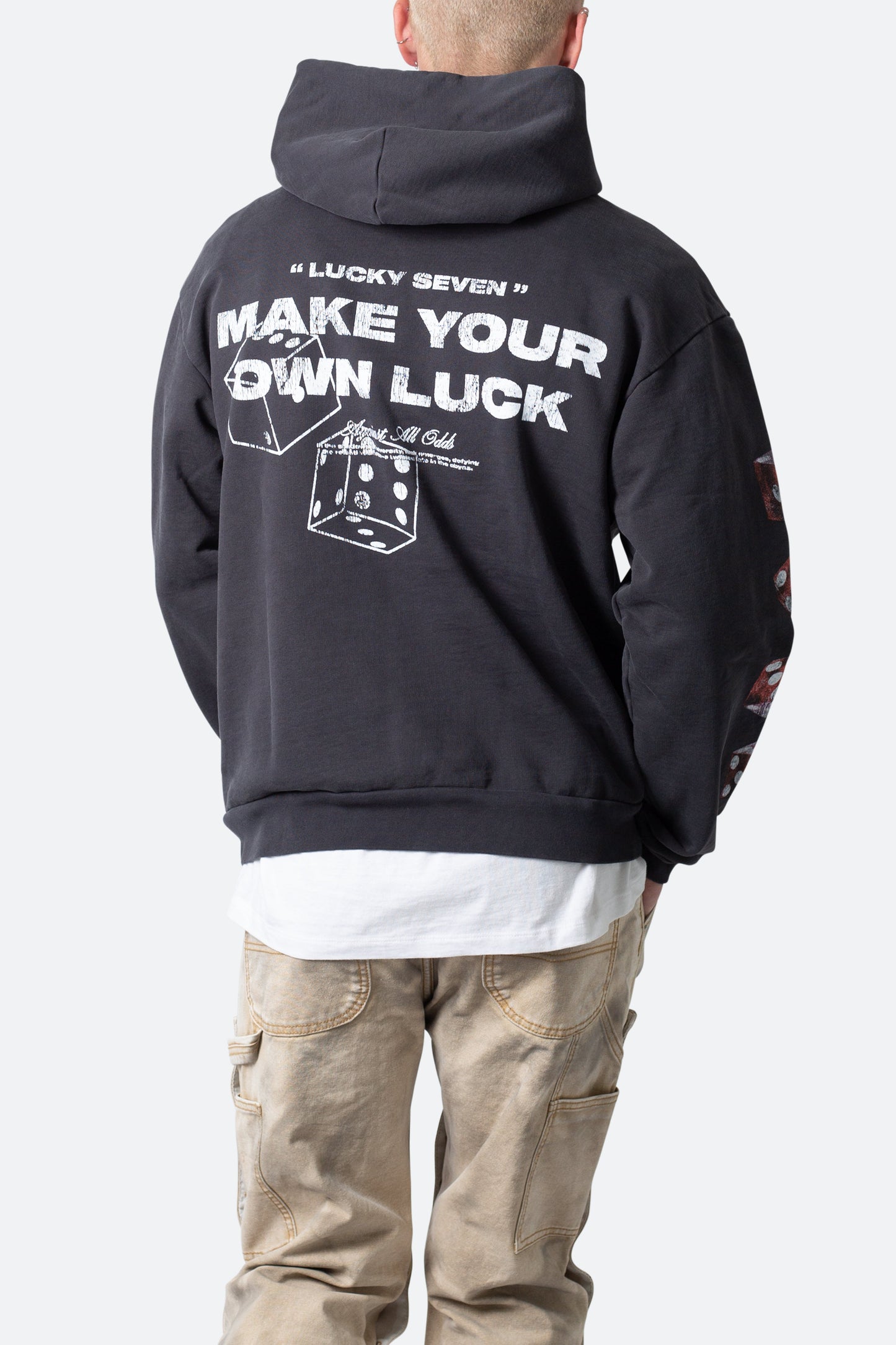 Lucky Seven Hoodie - Black