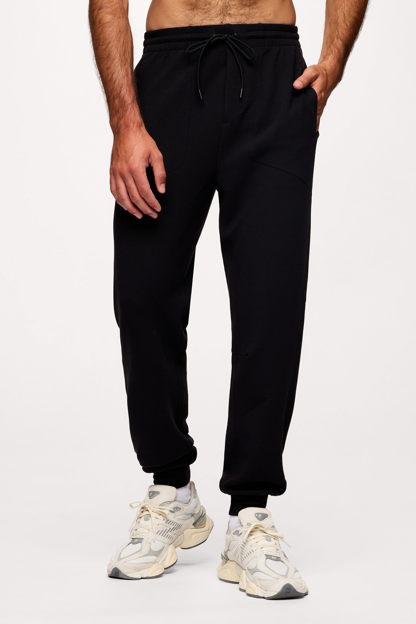 Performance Waffle Jogger | Black