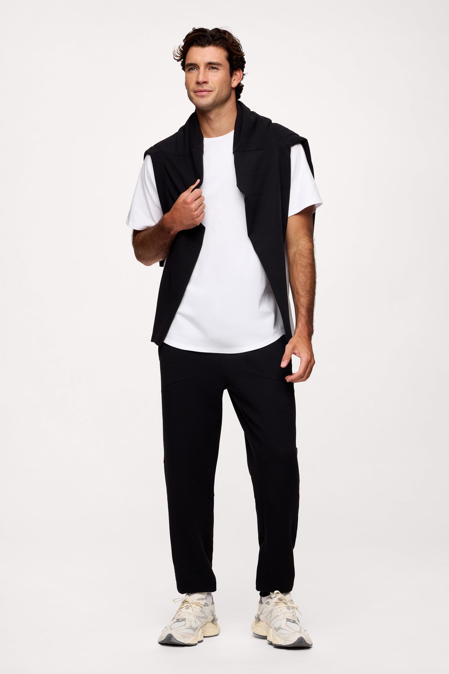 Performance Waffle Jogger | Black