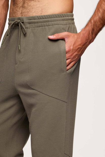 Performance Waffle Jogger | Olive