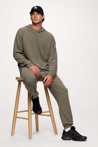 Performance Waffle Jogger | Olive