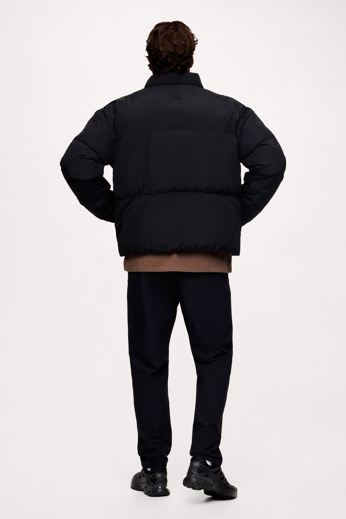 Men's Peak Puffer Jacket | Black