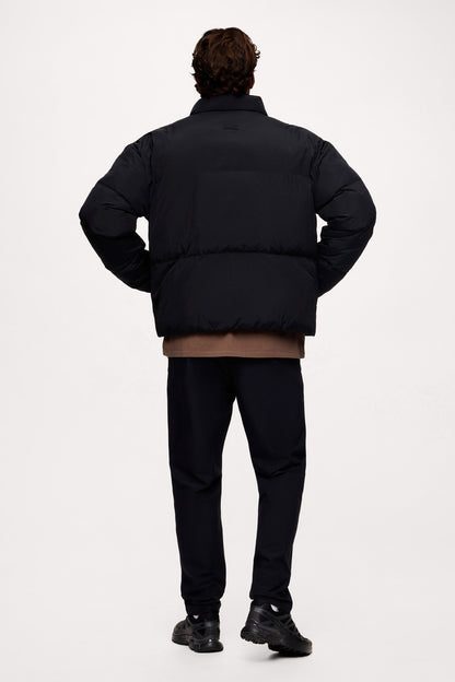 Men's Peak Puffer Jacket | Black