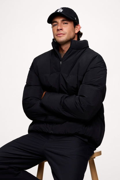 Men's Peak Puffer Jacket | Black
