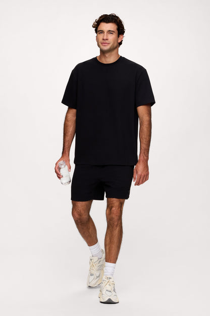 Performance Waffle T-Shirt | Black