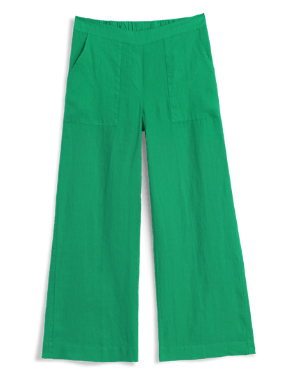 MADELINE Kelly Green, Washed Linen