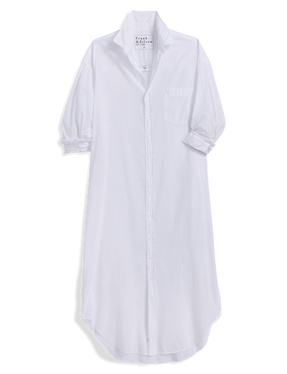 MEGAN White, Organic Voile