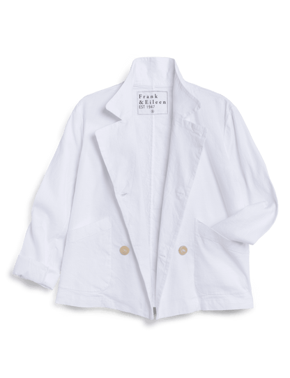 MINI BELFAST White, Italian Performance Linen