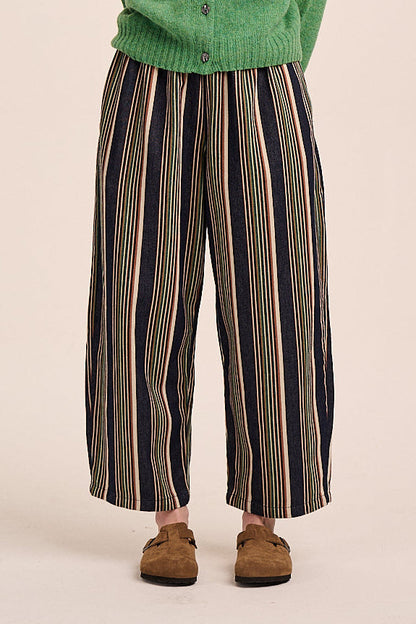 Ottie Denim Trousers - Multi Stripe