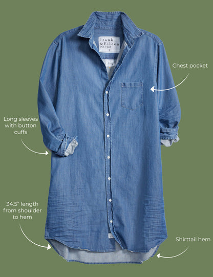 MARY Vintage Stonewashed Indigo, Famous Denim